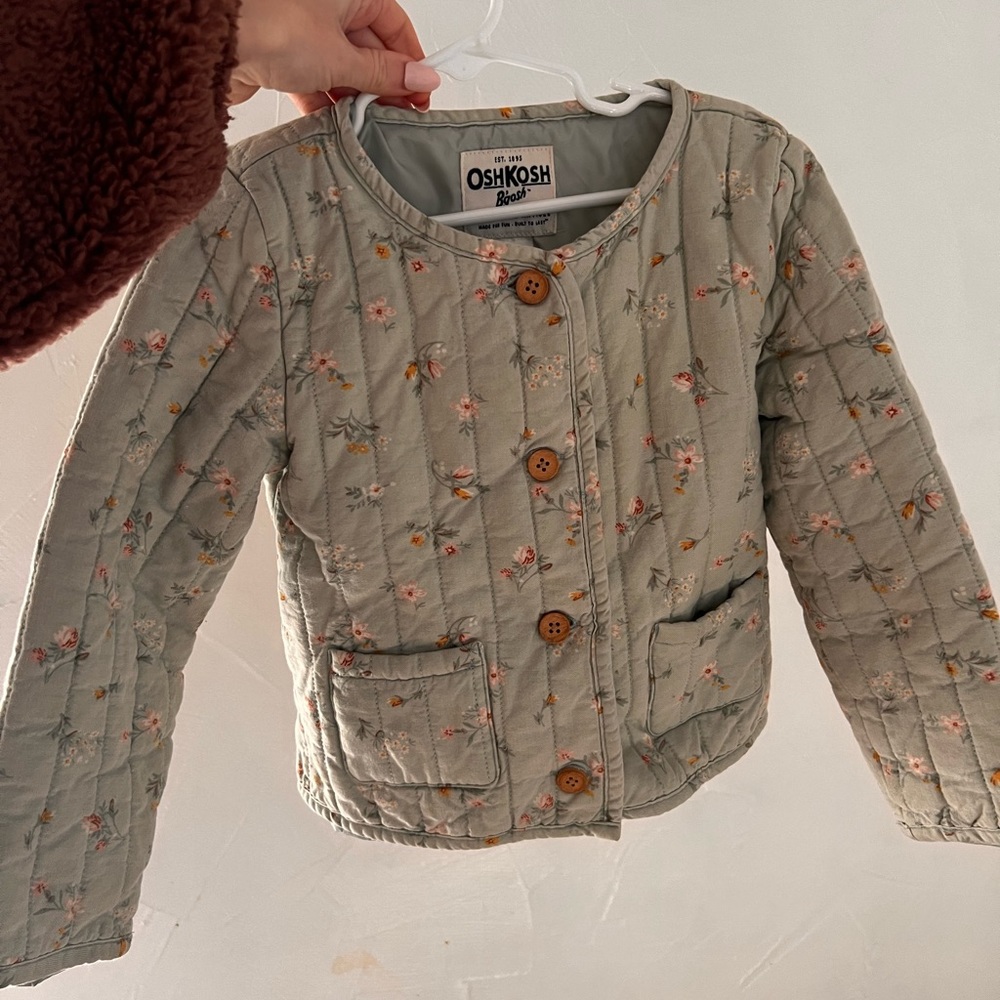 Quilted button down